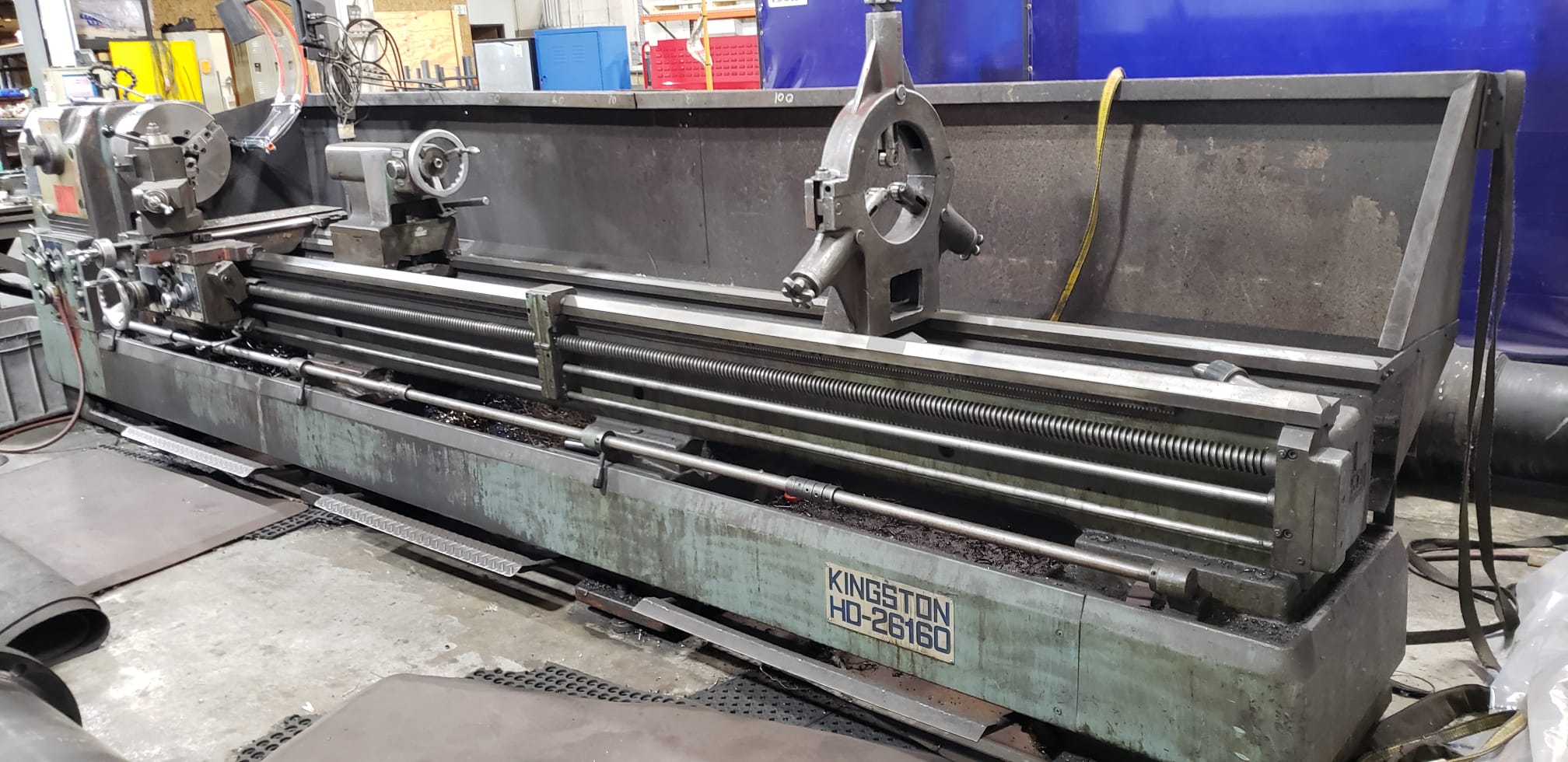 Kingston HD-26160 Engine Lathe, Machine ID: 8976